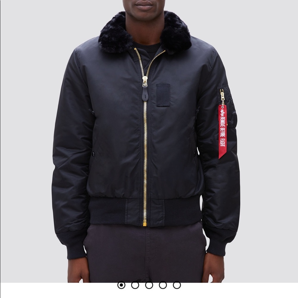 Alpha Industries B-15 SLIM FIT FLIGHT JACKET